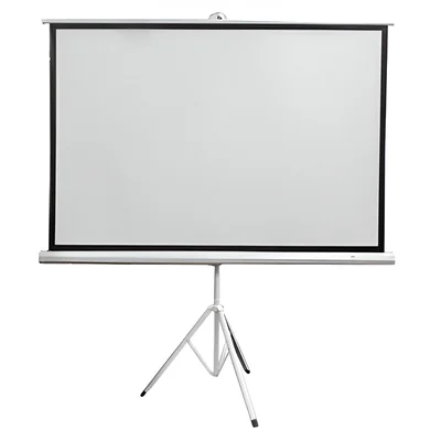Ecran con Tripode TEROS TE-9063W, 1.56 x 1.17 metros, 4:3 (80"), blanco mate.