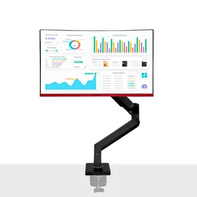 Rack para Monitor de 22" a 35" / Brazo Soporte TEROS TE-7113