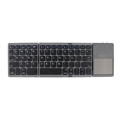 Teclado inalámbrico plegable TEROS TE-4075S, BT 3.0, USB-C