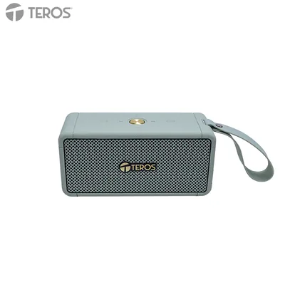 Parlante inalámbrico TEROS Legacy LEG-6052GR, BT 5.3, 40W, 4000mAh, USB