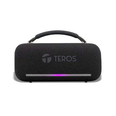 Parlante inalámbrico TEROS VIBE VB-6049BLK, BT 5.3, 60W, 4000mAh, USB, Luces RGB