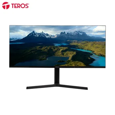 Monitor plano TEROS TE-3413S, 34" WQHD VA, 100Hz, 1ms, HDMI, DP, Audio out