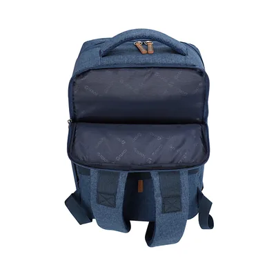 Foto 2 de Backpack TEROS City III Navy TE9048NV, para Notebooks de hasta 15.6", Azul