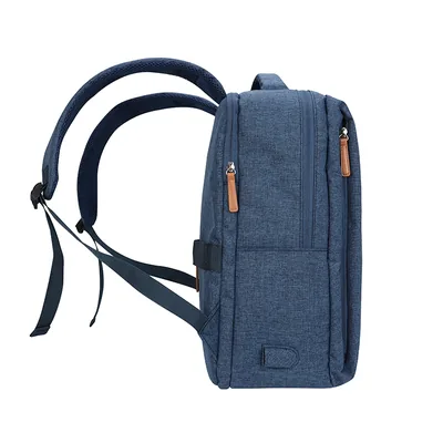Foto 5 de Backpack TEROS City III Navy TE9048NV, para Notebooks de hasta 15.6", Azul
