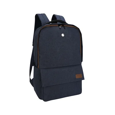 Backpack TEROS City II TE-9028-2BL, para Notebooks de hasta 15.6", Azul