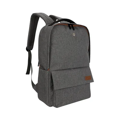 Backpack TEROS City II TE-9028-2GR, para Notebooks de hasta 15.6", Gris