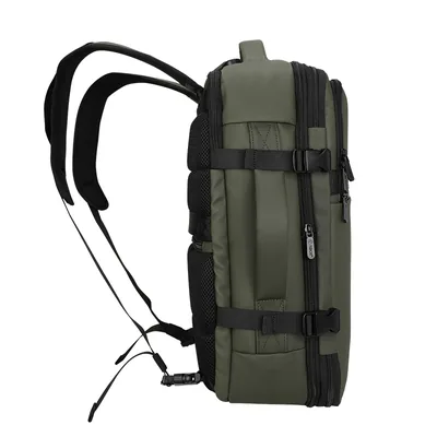 Foto 6 de Travel Backpack Teros TE-9040DG, para Notebooks de hasta 15.6", Verde oscuro