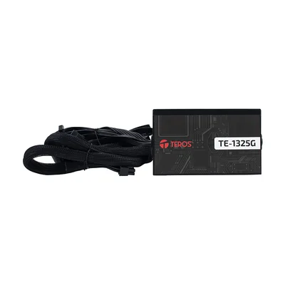 Fuente de alimentación gamer TEROS TE-1325G, Formato ATX, 650W, 110V/240V, 80 PLUS BRONZE